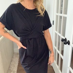 Twist Design Casual Dress